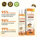 FungiBee Spray reparador de Unhas