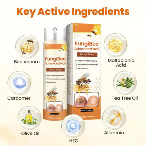 FungiBee Spray reparador de Unhas