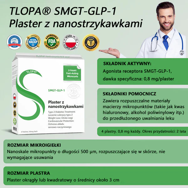 GLP-1 Adesivo Inteligente  | Bem-estar Sem Injeções